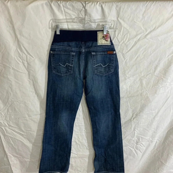 7 For All Mankind Maternity Low rise s-26 ! 003 - Picture 8 of 8